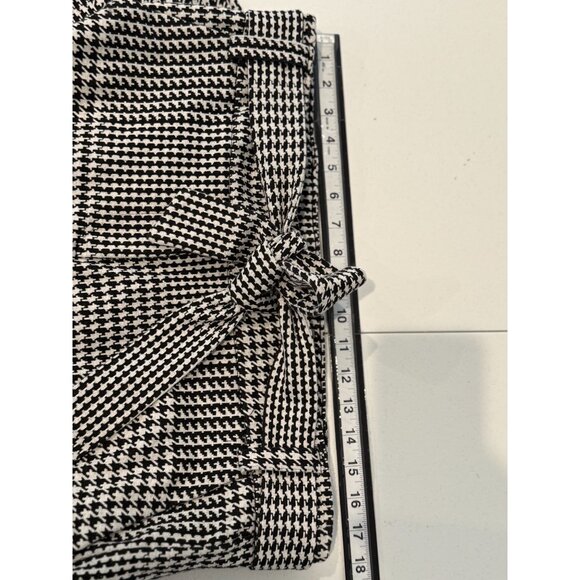 New York and Company Pants Womens Wide Leg Size XL Preppy Houndstooth Plaid Work - Picture 10 of 16